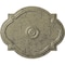 Ekena Millwork Waltz Ceiling Medallion (Canopies up to 4 1/2"), 21 1/4"W x 17 3/8"H x 1"P, Castle Stone Crackle CM21WACSC - alternate 1